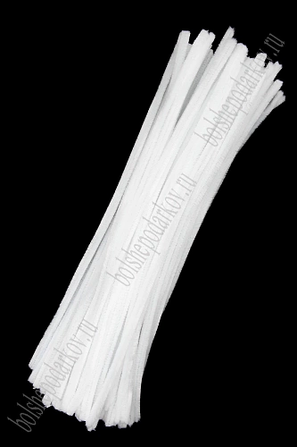 Проволока синельная Premium 100 шт (SF-8095) белый №1