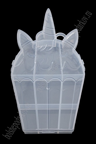 Пластиковый органайзер &amp;quot;Единорог&amp;quot; 9*15,5*2 см (SF-7262) №1