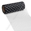 Фатин в горошек 15 см*10 ярд (SF-2941) черный №12