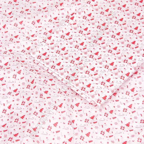 Бумага тишью 50*66 см &amp;quot;Новогодний&amp;quot; (10 листов) SF-5830, №1