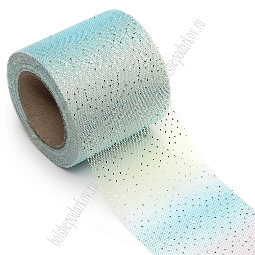 Фатин 5,5 см*15 ярд (SF-6043) радужный №3