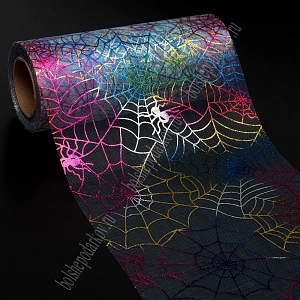 Фатин &quot;Паутинка&quot; 15 см*25 ярд (SF-3777) голубой