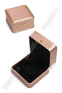 Коробочка для украшений 9,5*9,5*5 см (SF-8115) пыльно-розовый