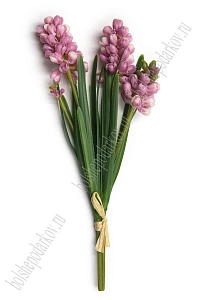 Веточка декоративная 31 см "Гиацинт" (SF-8135) сиреневый