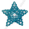 Декор &amp;quot;Звездочка&amp;quot; 13 см, в ассортименте Уценка (плохой прокрас)