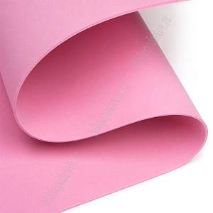 Фоамиран 2 мм, Китай 40*60 см (10 листов) SF-3422, розовый №023