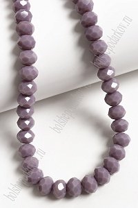 Бусины стеклянные, матовые, на леске "Rondelle" 8 мм (SF-657) пенка №534 Бусины стеклянные, матовые, на леске "Rondelle" 8 мм (SF-657) пенка №534
