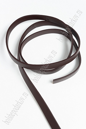 Шнур кожаный 10 мм*1 м (SF-2270) шоколадный