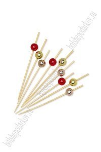 Шпажки бамбуковые 9 см (100 шт) SF-7819, №10