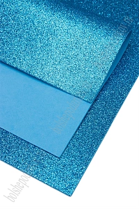 Фоамиран глиттерный А4, 2 мм Premium (10 листов) SF-1955, голубой №2039 Фоамиран глиттерный А4, 2 мм Premium (10 листов) SF-1955, голубой №2039