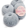 Пряжа &amp;quot;Baby Toy&amp;quot; 40 гр (10 шт) SF-7842, светло-серый
