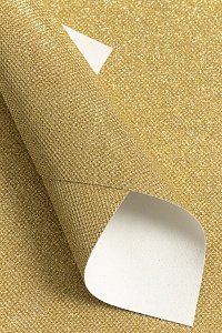 Кожзам с блестками А4 (5 листов) SF-5992, золото №3