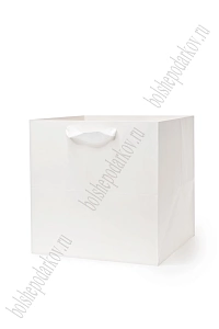 Пакет крафтовый 25*25*25 см (12 шт) SF-7078, белый