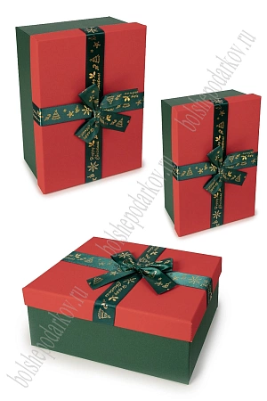Коробки прямоугольные 3 в 1, 23*16*9,5 см (SF-7820) №1