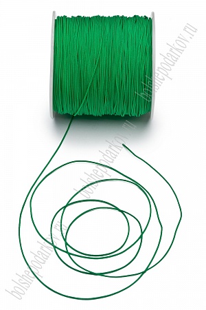 Шнур декоративный 0,8 мм*100 ярд (SF-5163) зеленый №115