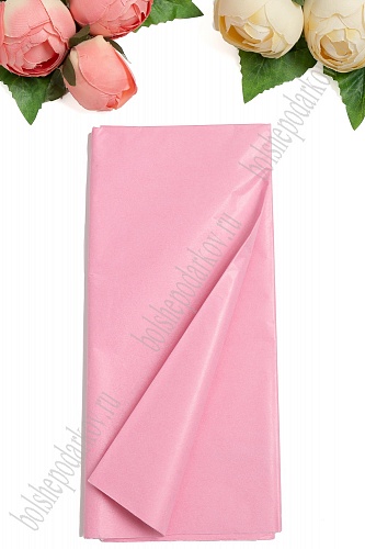 Бумага тишью 50*66 см (10 листов) SF-914, розовый №2180