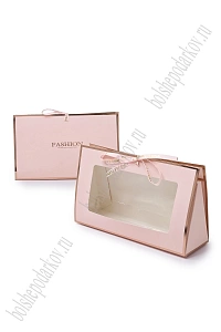 Коробка для цветов 27*16*9 см (10 шт) SF-7949, розовый