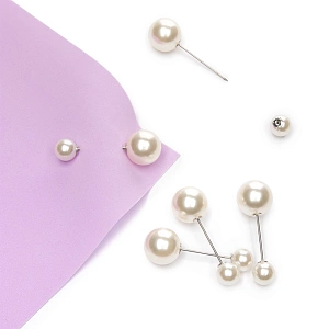 Брошь-игла 4,5 см (10 шт) SF-2127, серебро №3