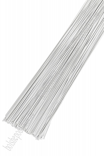 Стержень флористический, белый SF-2342 (1 мм*60 см) 0,5 кг