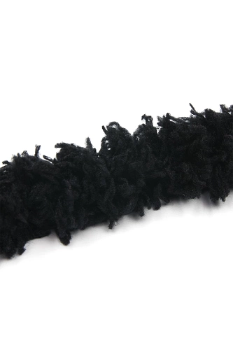 Проволока синельная плюшевая 1 м (SF-8093) черный №11