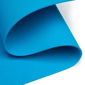 Фоамиран 2 мм, Китай 40*60 см (10 листов) SF-3422, бирюзовый №1063