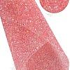 Стразовое полотно на силиконовой основе 24*40 см (SF-6005) св.-розовый/хамелеон №4