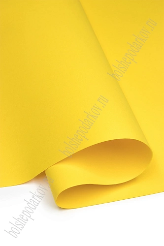 Фоамиран 1 мм, Китай 60*70 см (10 листов) SF-5822, желтый №1021