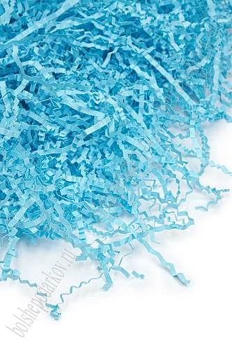 Наполнитель бумажный 100 гр, светло-голубой