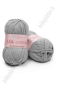 Пряжа "Milk cotton" 50 гр (10 шт) SF-7848, серый