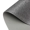Фоамиран глиттерный А4, 2 мм Premium (10 листов) SF-1955, черное серебро №018
