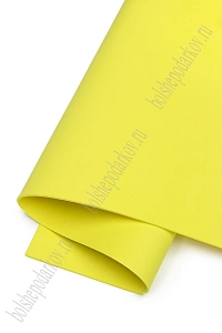 Фоамиран 2 мм, Китай 40*60 см (10 листов) SF-3422, лимонный №08