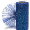 Фатин с блестками 15 см*25 ярд (SF-604) синий №24