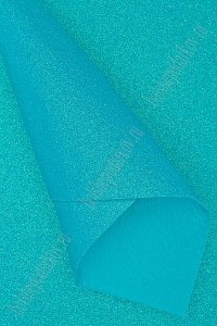 Фетр с блестками 2 мм (10 листов) SF-1954, голубой №028/008