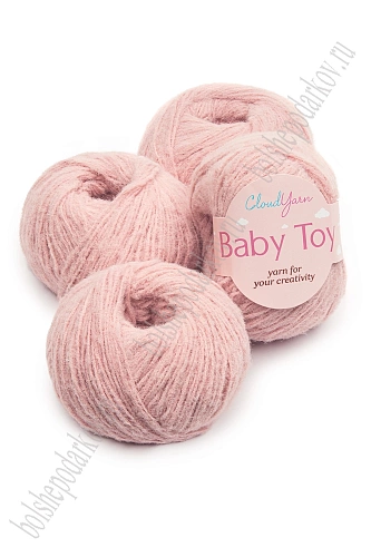 Пряжа &amp;quot;Baby Toy&amp;quot; 40 гр (10 шт) SF-7842, дымчато-розовый