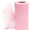 Фатин с блестками 15 см*25 ярд (SF-604) розовый №3
