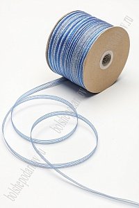 Лента декоративная 0,6 см*200 ярд (6-15-341)