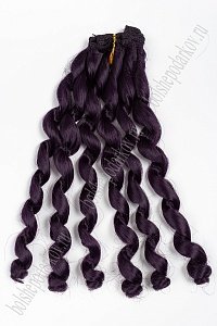 Фурнитура "Трессы для кукол Premium" 19 см; 29 гр (SF-2856) кудри №850