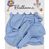 Шарики воздушные 12 дюймов (12 шт) SF-7835, голубой