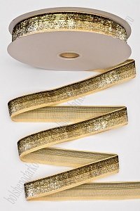 Лента с люрексом 2,5 см*20 ярд (SF-7317) мультиколор №33