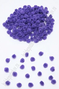 Помпоны 10 мм (200 шт) SF-1163, сиреневый