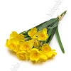 Веточка декоративная 31 см &amp;quot;Нарцисс&amp;quot; (SF-8135) желтый №3