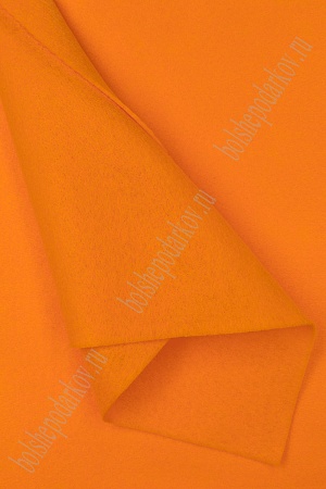 Фетр мягкий 1 мм (10 листов) SF-1945, ярко-оранжевый №030
