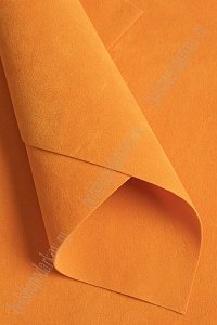 Замша искусственная двусторонняя, А4 (5 листов) SF-5973, оранжевый №99