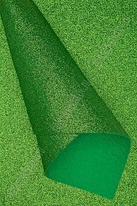 Фетр с блестками 2 мм (10 листов) SF-1954, зеленый №044/010