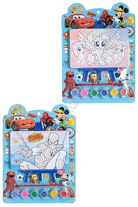 Набор для раскрашивания с мольбертом &quot;Мультик&quot; (SF-5564) в ассортименте