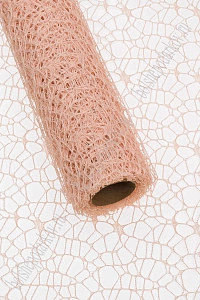Сетка для цветов 50 см*5 ярд (SF-7070) персиковый №28