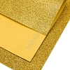 Фоамиран глиттерный А4, 2 мм Premium (10 листов) SF-7840, золото голографик №5002