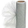 Сетка с люрексом 15 см*5 ярд (SF-2942) серебро