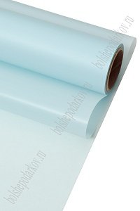 Пленка для цветов в рулоне 58 см*10 м (SF-7057) голубой №131