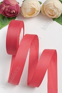 Лента репсовая 2,5 см*20 ярд (SF-3451) коралловый №189